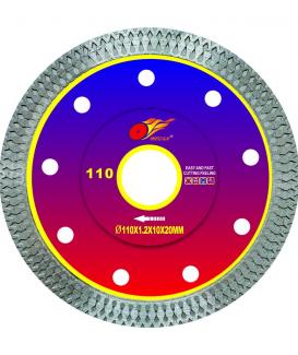 B110 super thin mesh flange plate turbo blade