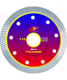 B110 super thin ultra-fine flange plate turbo blade